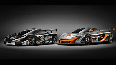 McLaren P1 GTR and F1 GTR