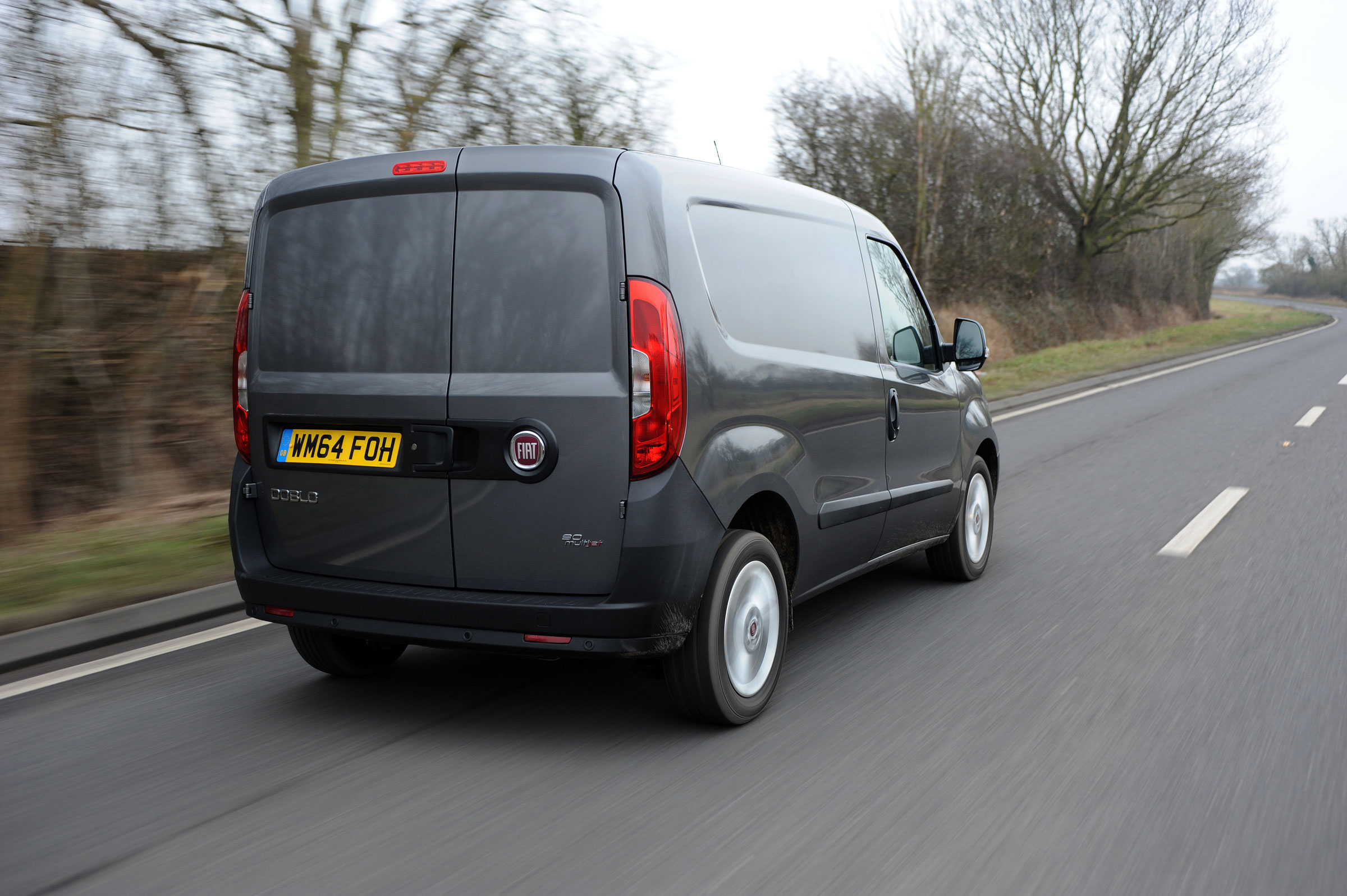 Fiat Doblo Cargo van 2015 - rear tracking