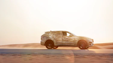 Jaguar F-Pace summer testing - rear