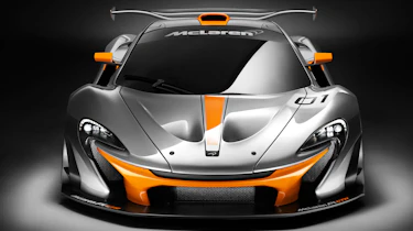 McLaren P1 GTR nose