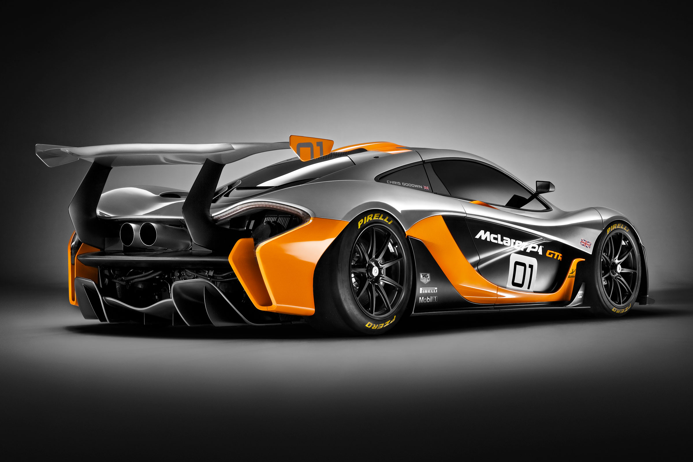 McLaren P1 GTR rear