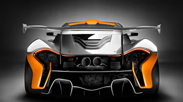 McLaren P1 GTR back