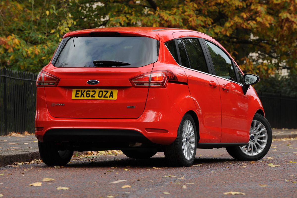 Ford B-MAX rear cornering