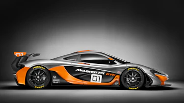 McLaren P1 GTR side