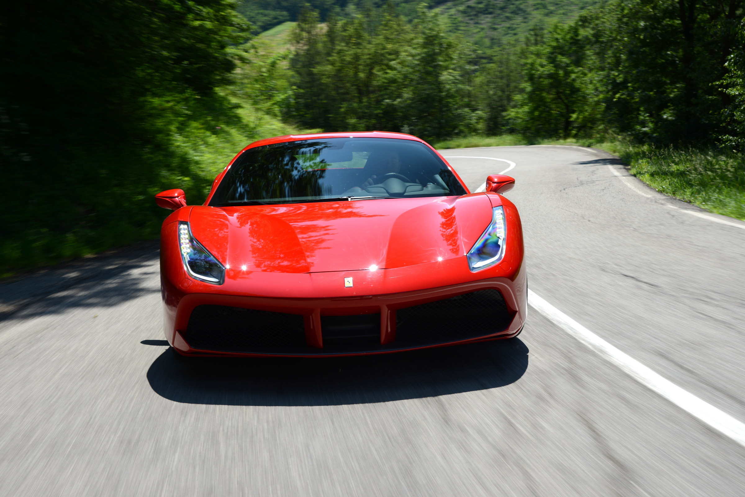 Ferrari 488 GTB nose