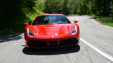 Ferrari 488 GTB nose