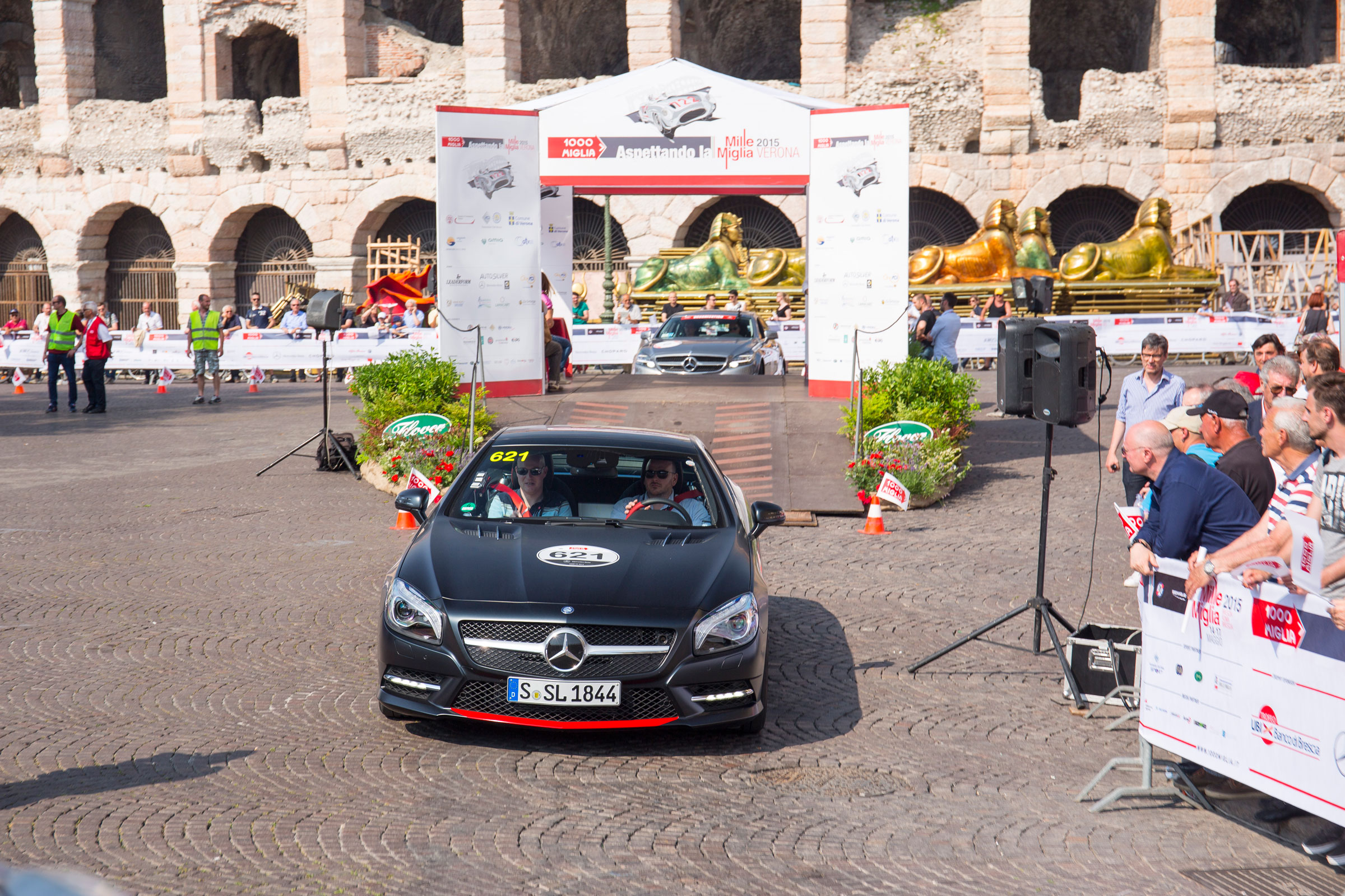Mercedes SL Mille Miglia 417 - nose