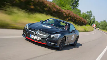Mercedes SL Mille Miglia 417 -front tracking