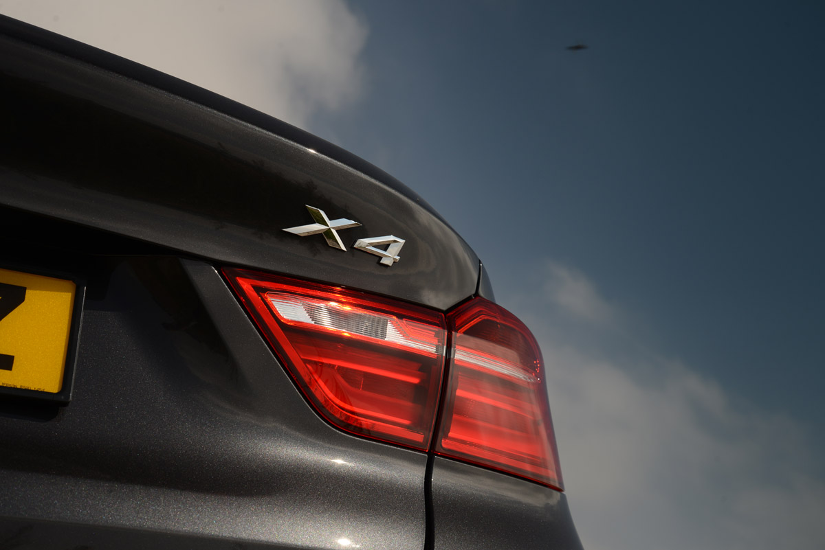 New BMW X4 2014 UK badge