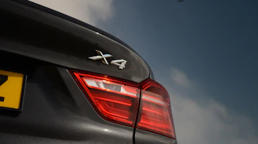 New BMW X4 2014 UK badge
