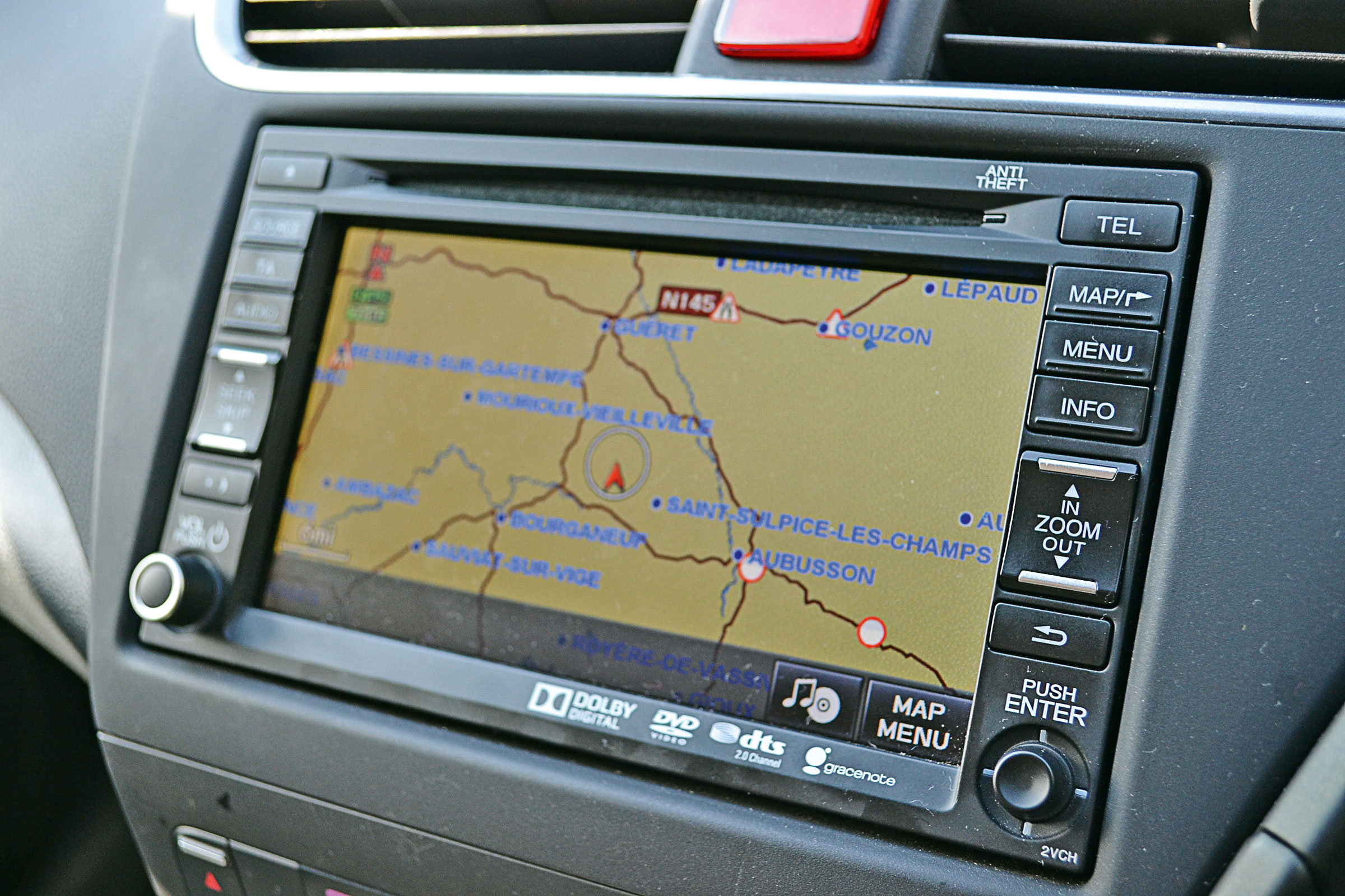 Honda Civic Tourer sat nav