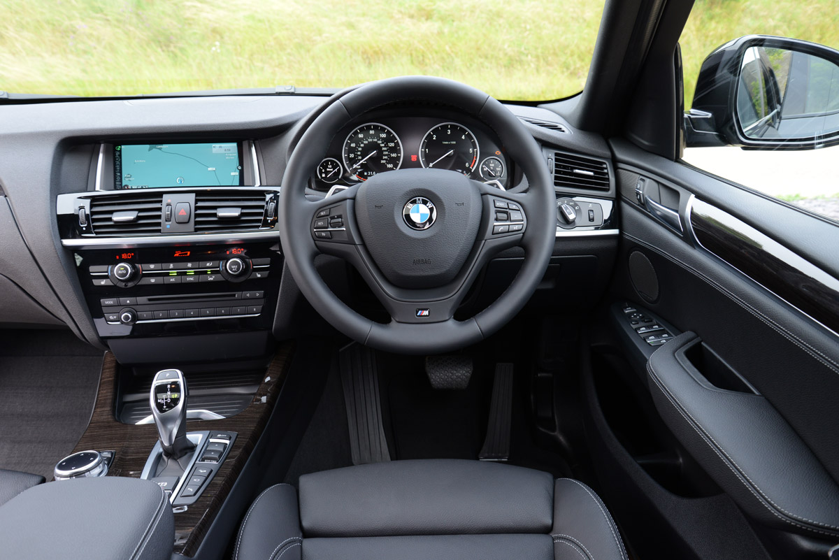 New BMW X4 2014 UK interior