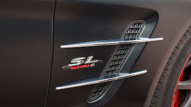 Mercedes SL Mille Miglia 417 - vent