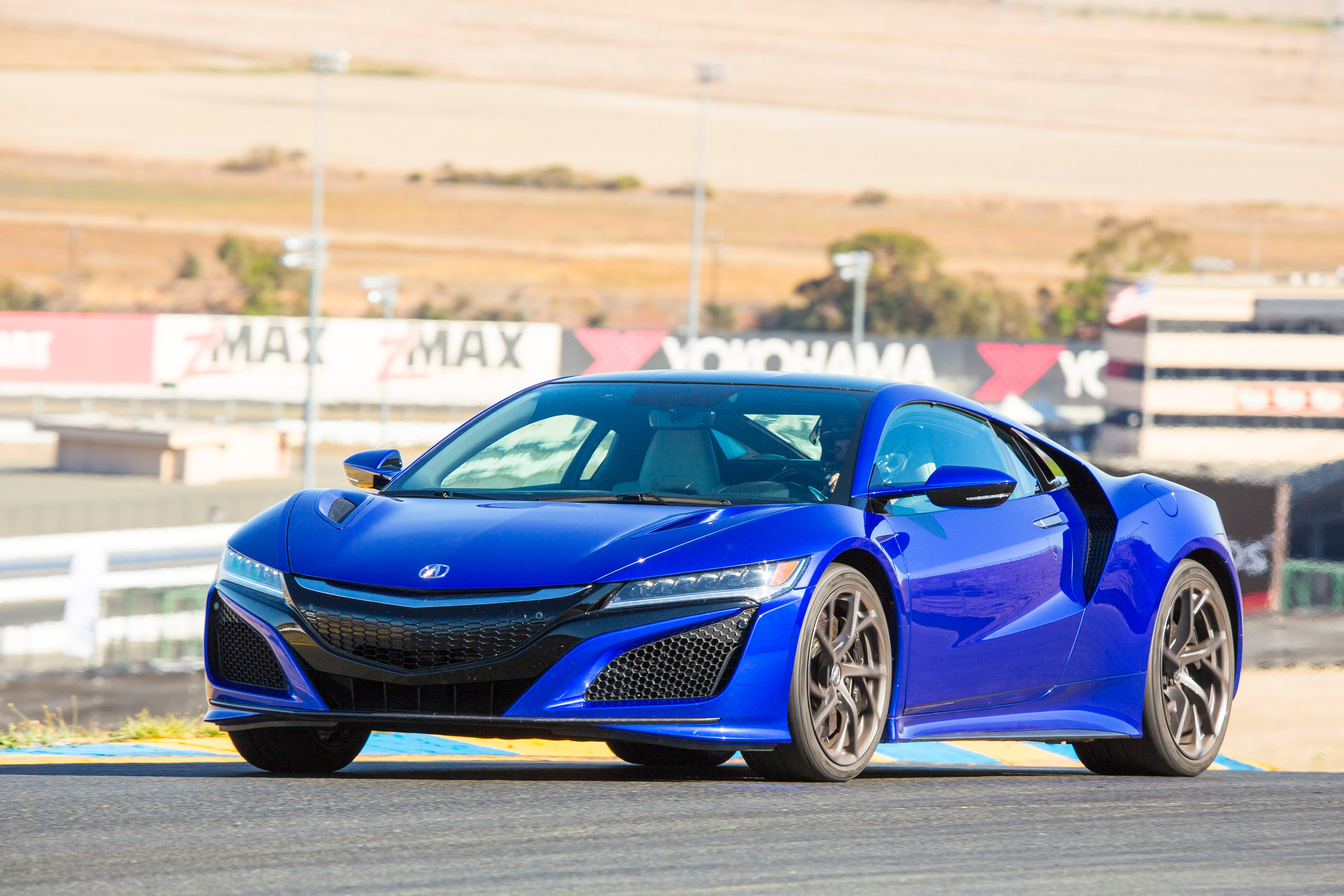 New Honda NSX 2015 driving
