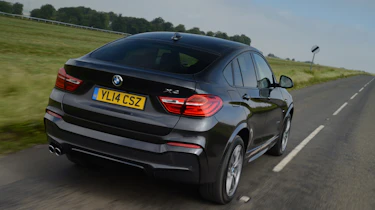 New BMW X4 2014 UK rear