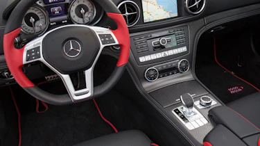 Mercedes SL Mille Miglia 417 - interior
