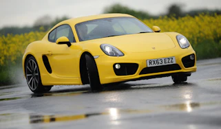 2014 Porsche Cayman front