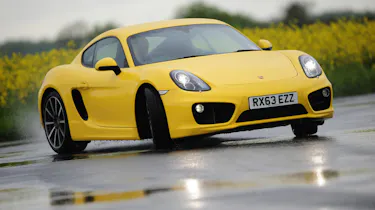 2014 Porsche Cayman front