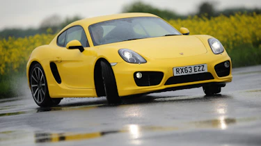 2014 Porsche Cayman front