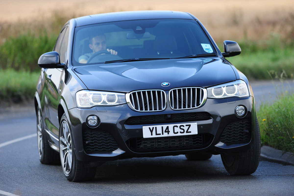 New BMW X4 2014 UK action