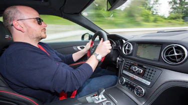 Mercedes SL Mille Miglia 417 - driving