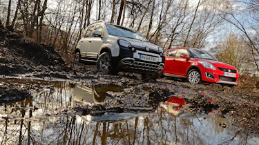 Fiat Panda Cross vs Suzuki Swift 4x4