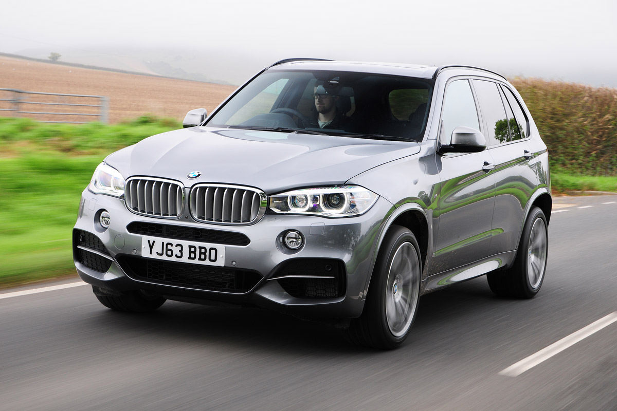 BMW X5 M50d 4x4 2013 front track