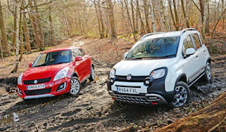Fiat Panda Cross vs Suzuki Swift 4x4 - header