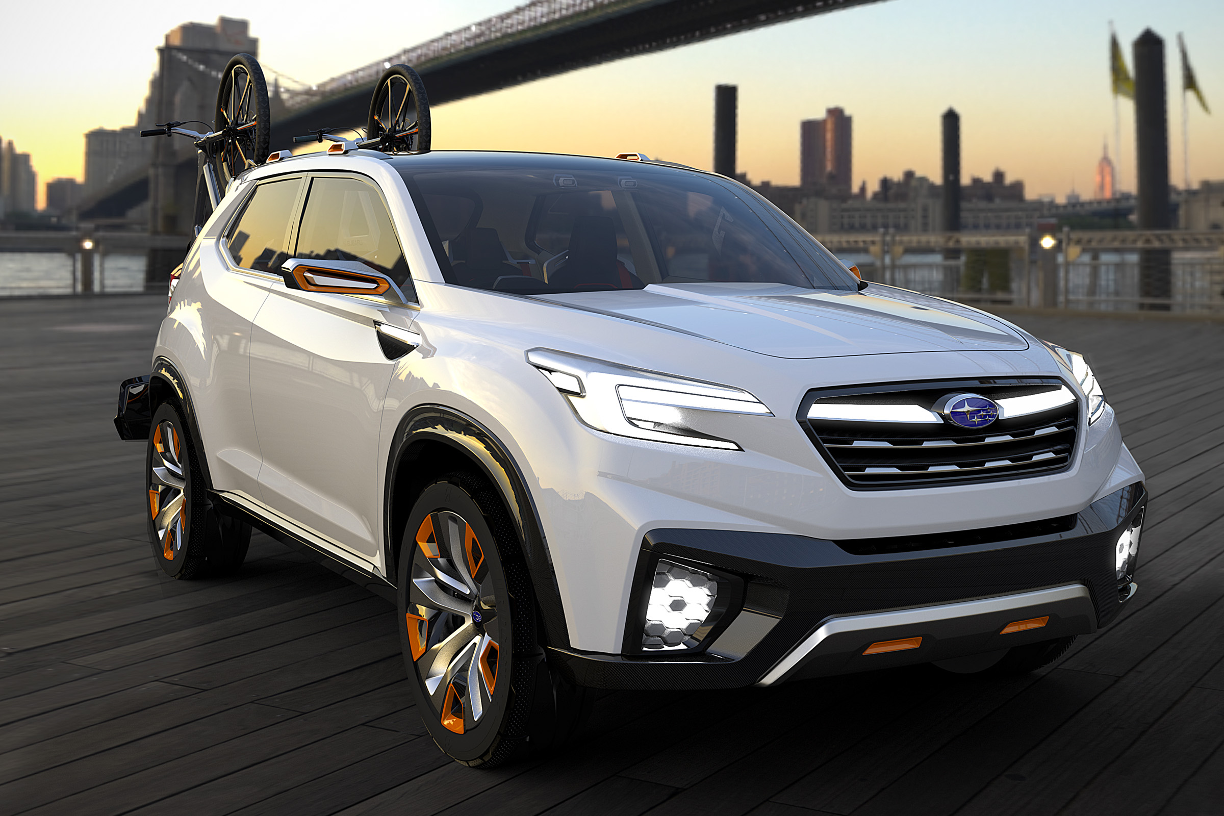 Subaru VISIV concept front side