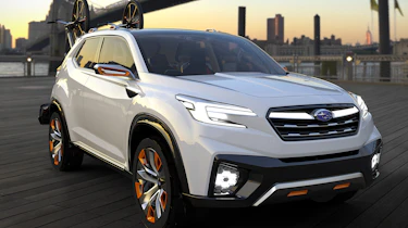 Subaru VISIV concept front side
