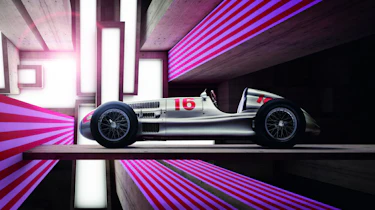 Mercedes W196 F1 car - Juan Manuel Fangio (1954)
