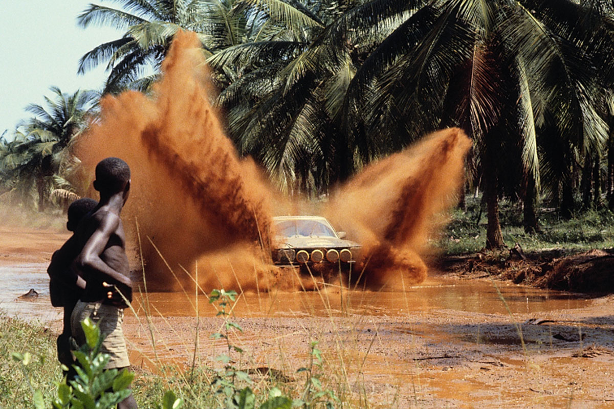 Mercedes 500 SL rally car (R107: late 1970s)