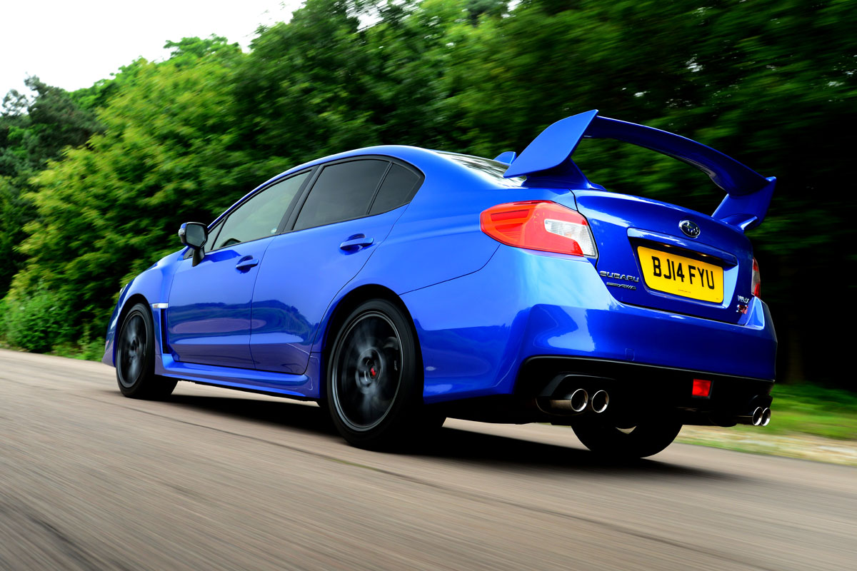 Subaru WRX STi 2014 - rear