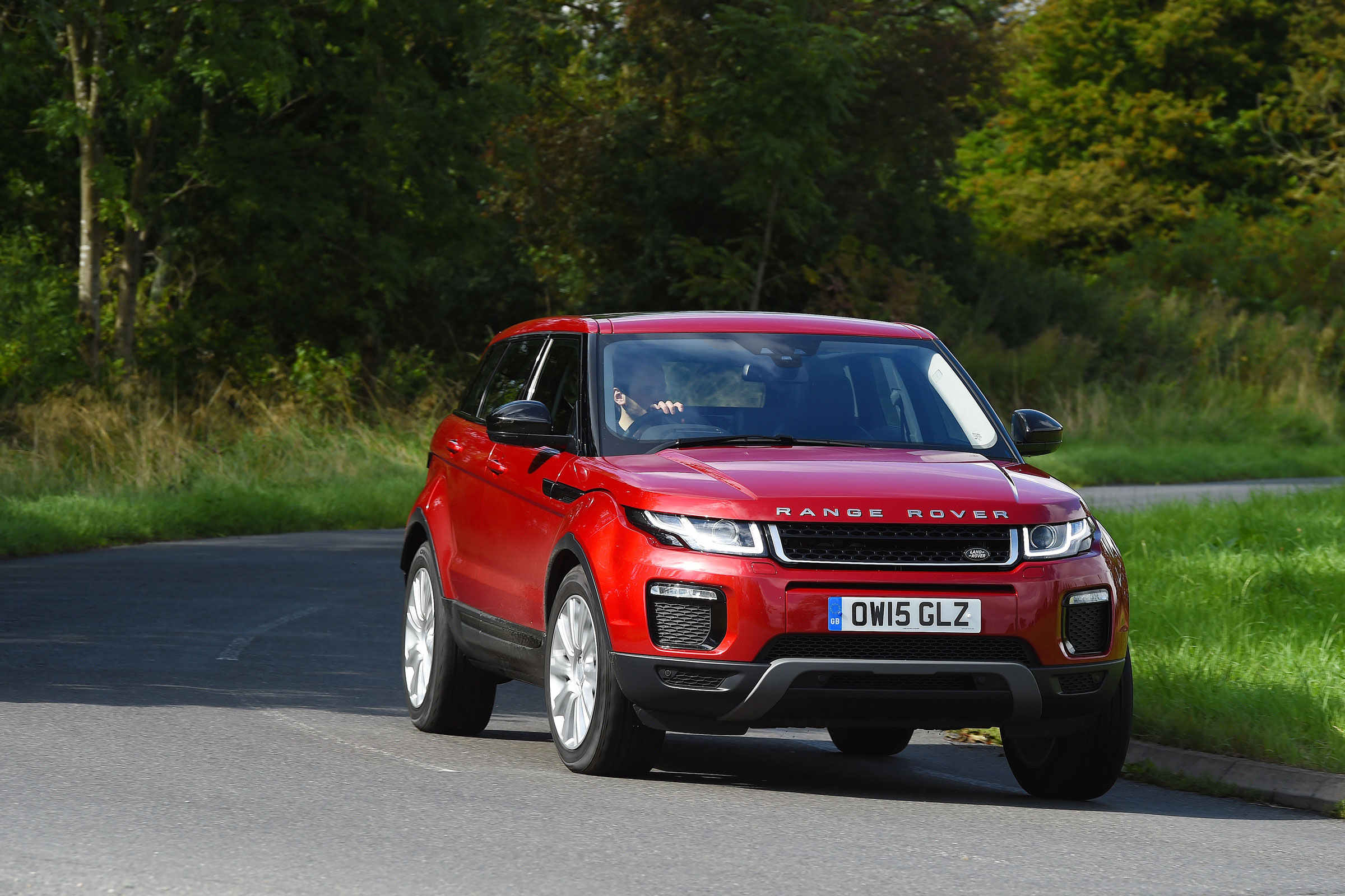 Range Rover Evoque SE Tech 2016 - cornering