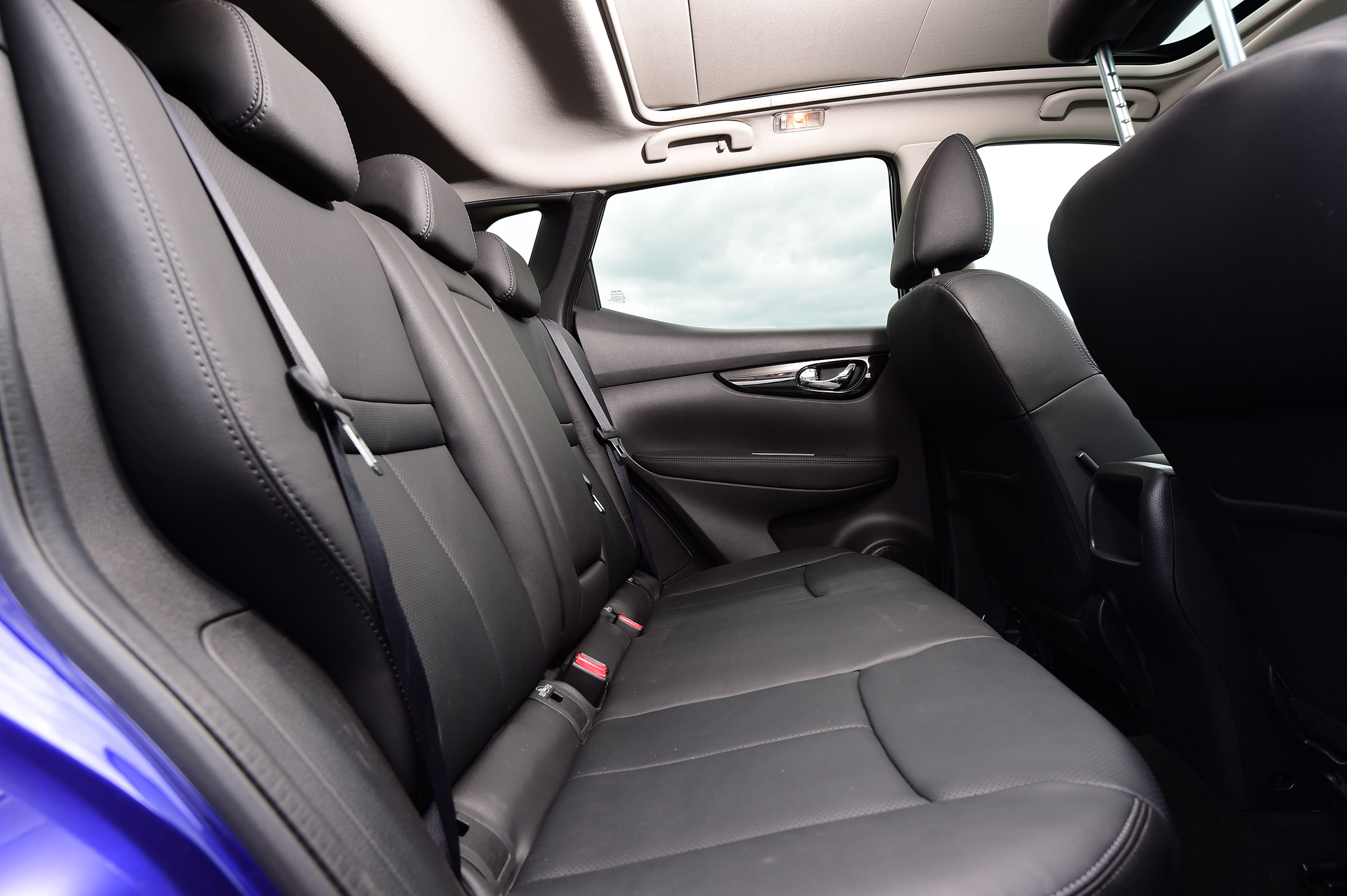 Nissan Qashqai interior rear