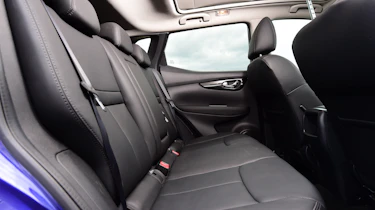 Nissan Qashqai interior rear