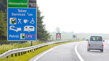 Tebay motorway service station