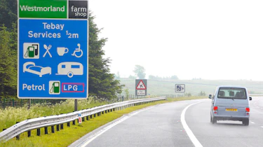 Tebay motorway service station