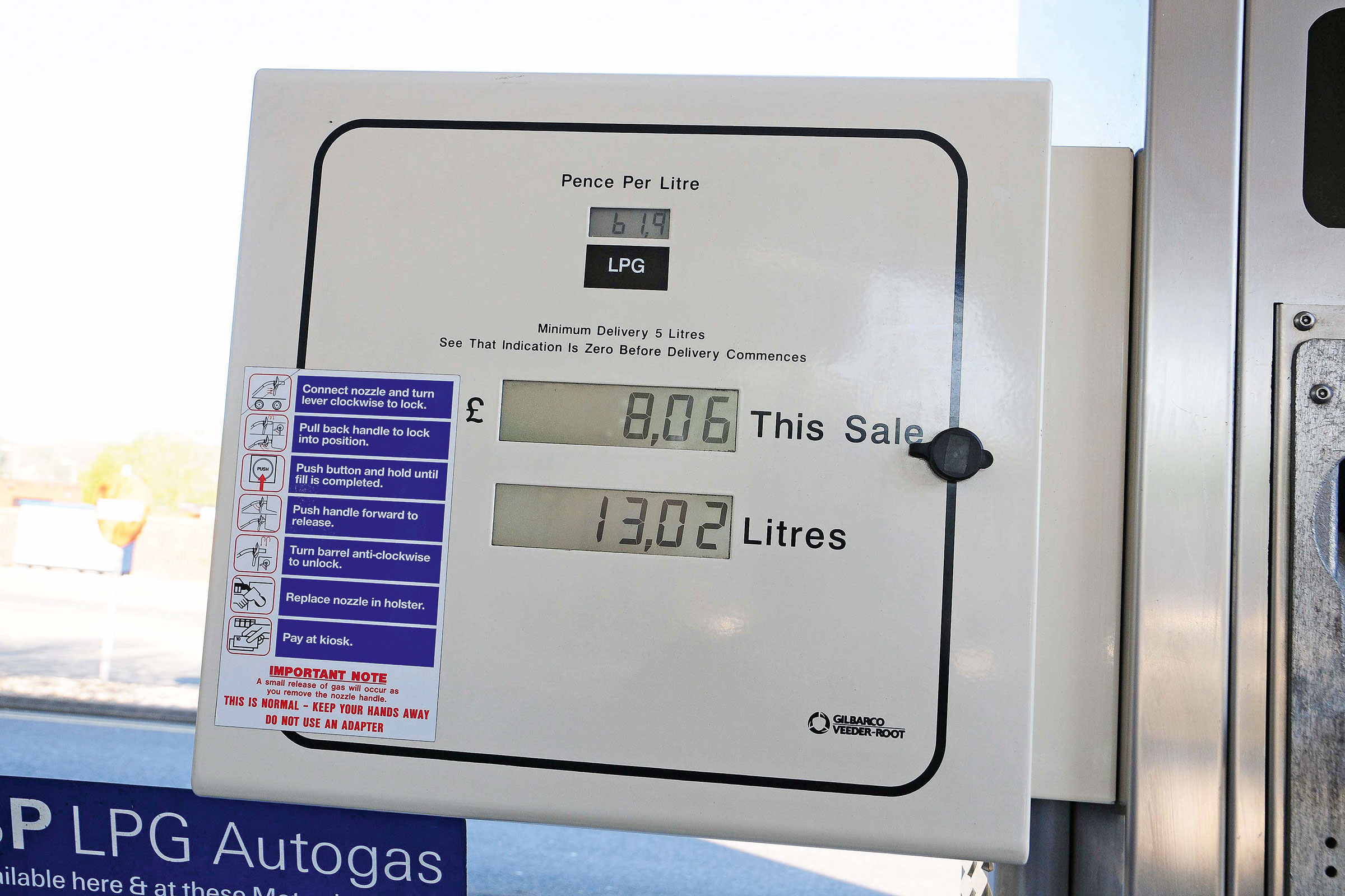 Petrol station