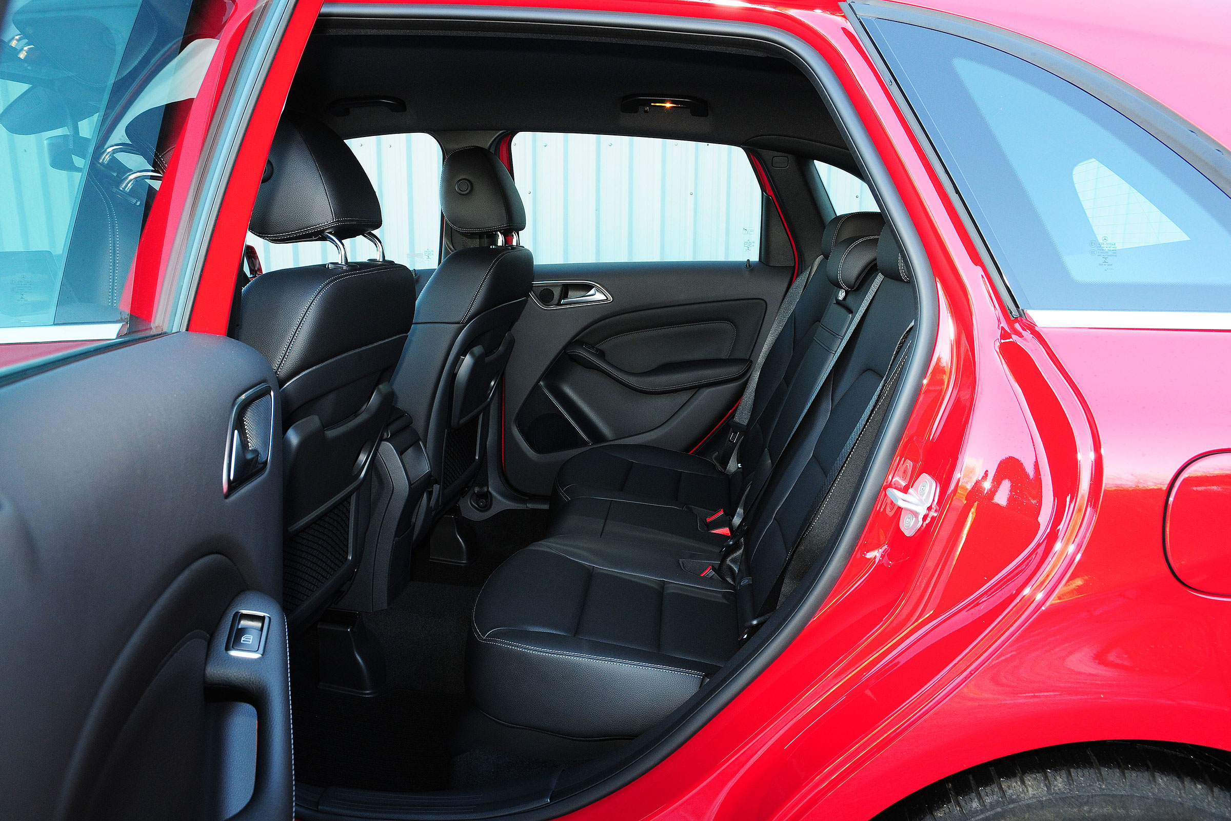 Mercedes B-Class - rear seats