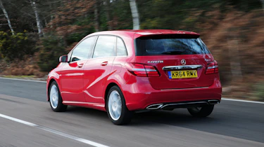 Mercedes B-Class - rear tracking