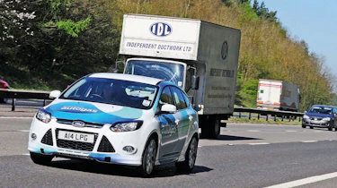 Autogas Ford Focus - motorway
