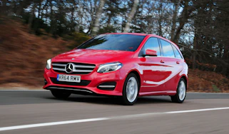 Mercedes B-Class - front tracking