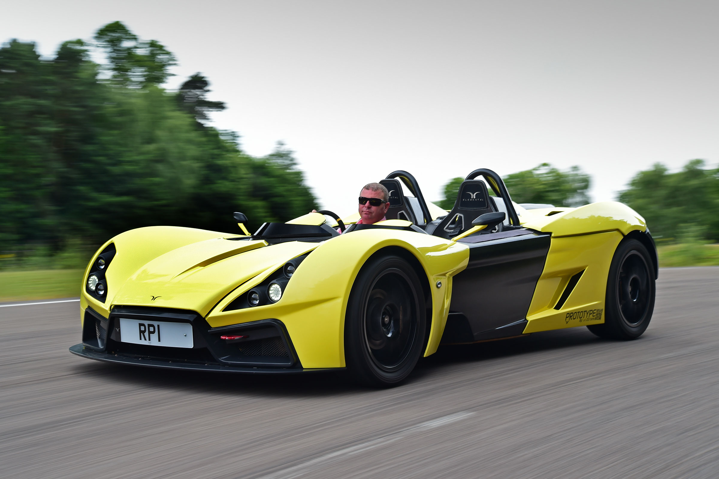 Elemental RP1 - front cornering