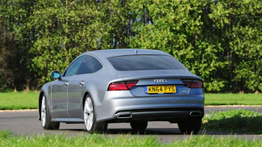 Audi A7 - rear cornering