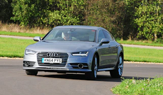 Audi A7 - front cornering