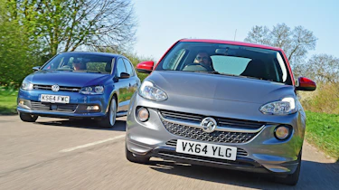 Vauxhall Adam Grand Slam vs VW Polo BlueGT
