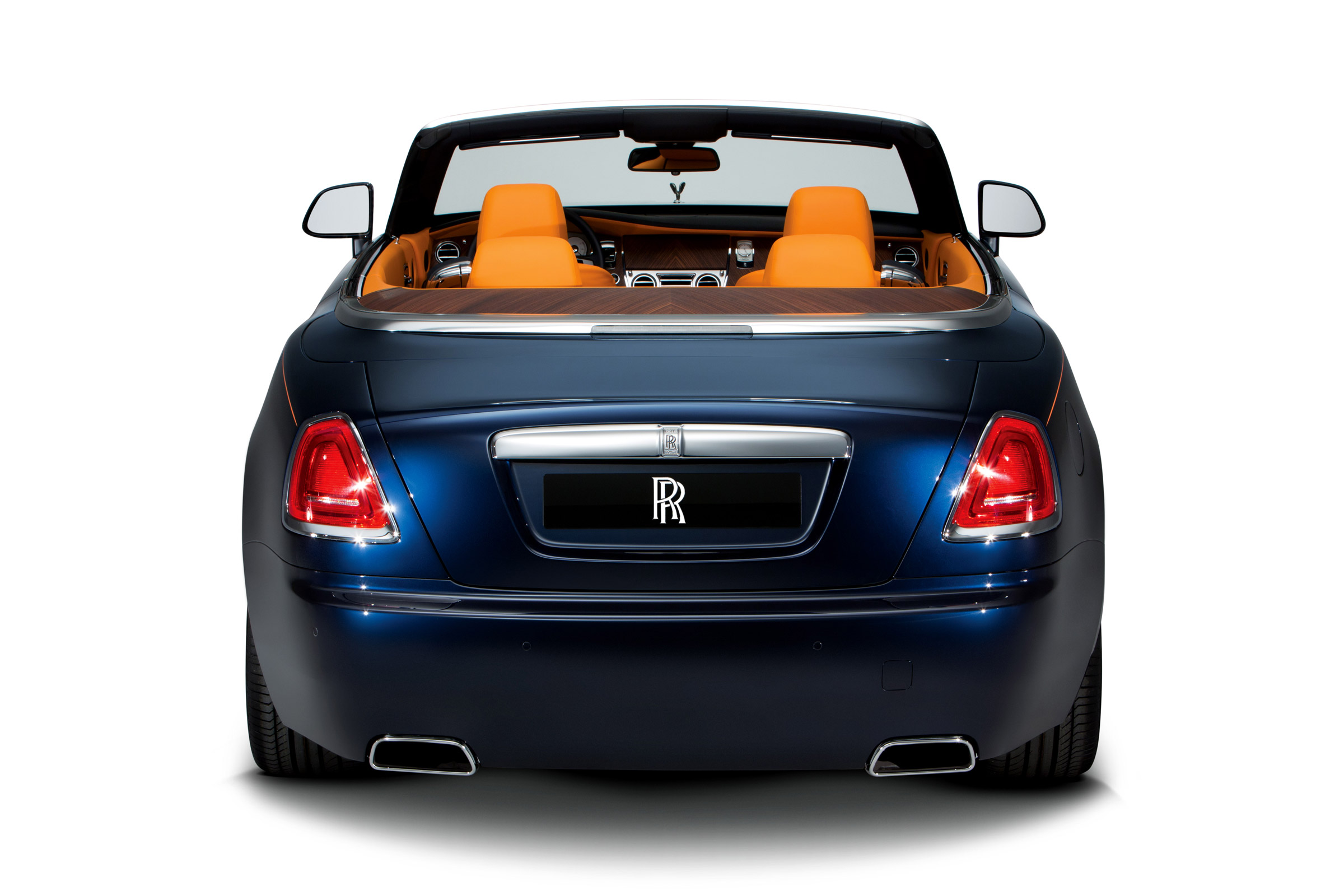 Rolls-Royce Dawn convertible rear studio