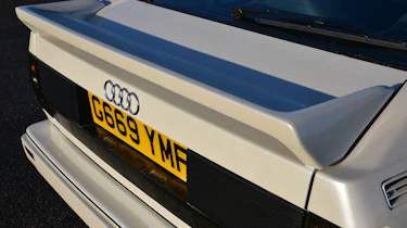 Audi Ur-Quattro spoiler detail