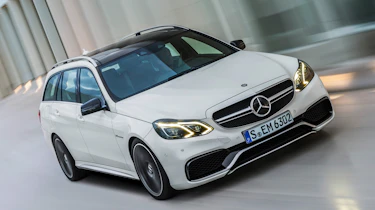 Mercedes E63 AMG Estate front tracking
